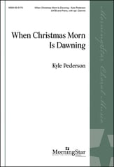 When Christmas Morn Is Dawning SATB choral sheet music cover